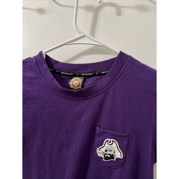 East Carolina University ECU Pirates Womens Juniors Short Sleeve T-Shirt Size S - Picture 2 of 11